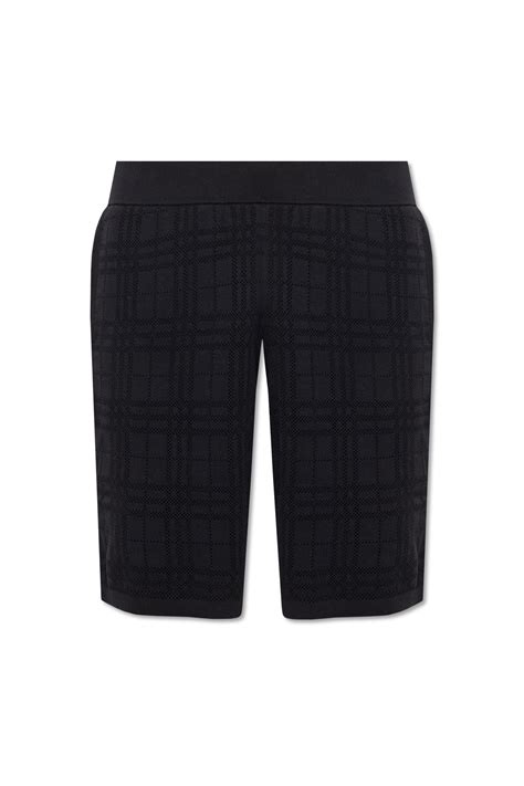 burberry black shorts|wearing burberry shorts men.